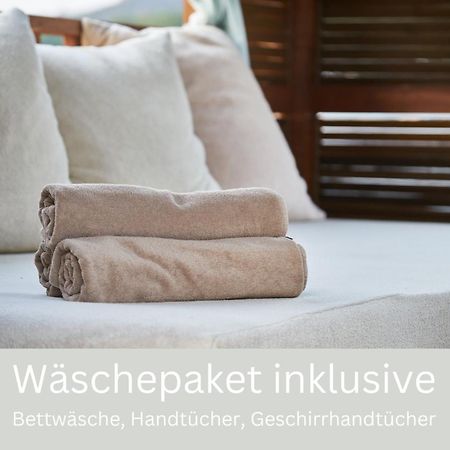 Apartment Perlmutt Mit Balkon 후줌 외부 사진