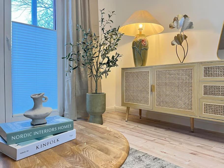 Apartment Perlmutt Mit Balkon 후줌 외부 사진